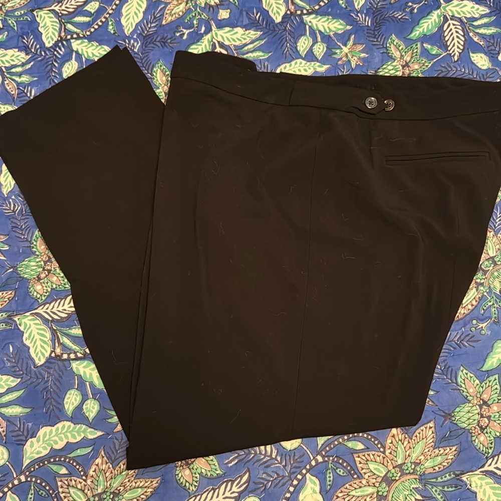 Calvin Klein Highline black pants. Size 16 with adjustable waistband.